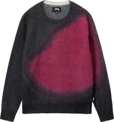 Свитер Stussy Brushed Dot Sweater &apos;Black&apos;, черный