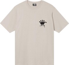 Футболка Stussy LB Crown Tee &apos;Smoke&apos;, серый