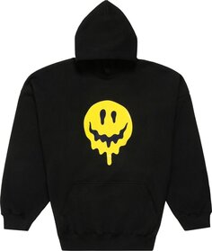 Худи Balenciaga Smiley Hoodie &apos;Black/Yellow/White&apos;, черный