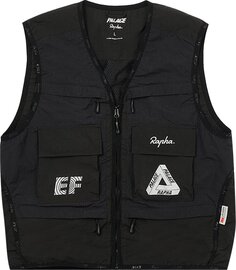 Жилет Palace x Rapha EF Education First Utility Vest &apos;Black&apos;, черный