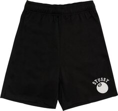 Шорты Stussy 8 Ball Mesh Short &apos;Black&apos;, черный