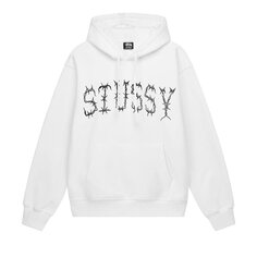 Худи Stussy Barb Hoodie &apos;White&apos;, белый