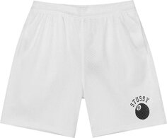 Шорты Stussy 8-Ball Mesh Short &apos;White&apos;, белый