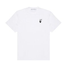 Футболка Off-White Caravaggio Lute Over Tee &apos;White/Multicolor&apos;, белый