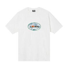 Футболка Stussy Gum Crush 2 Pigment Dyed Tee &apos;Natural&apos;, белый