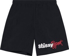 Шорты Stussy Sport Water Short &apos;Black&apos;, черный
