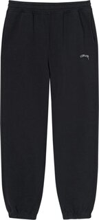 Брюки Stussy Stock Logo Pant &apos;Black&apos;, черный