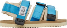 Сандалии KISEE-KIDS Beige Blue, коричневый Suicoke