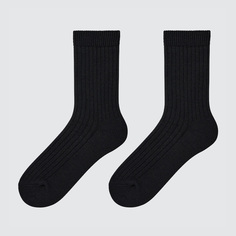 Женские носки Uniqlo HEATTECH 2 пары, черный