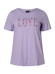 Рубашка Zizzi DANNA, пастельно-фиолетовый
