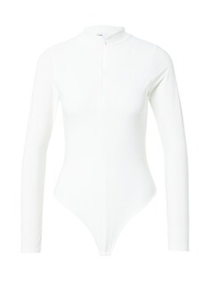 Боди-рубашка Femme Luxe TOVA, натуральный белый