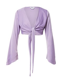Блузка WEEKDAY Susie, светло-фиолетовый