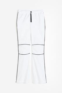 Брюки утепленные H&amp;M Water-repellent Flared Ski, белый H&M