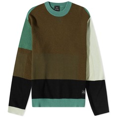 Paul Smith Crew Knit Свитер, зеленый