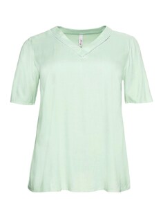 Рубашка Sheego, светло-зеленый