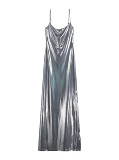 Платье Bershka, серебро