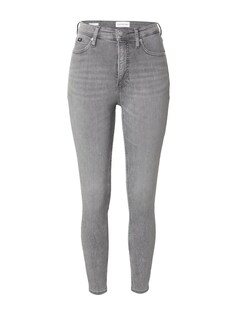 Узкие джинсы Calvin Klein, серый