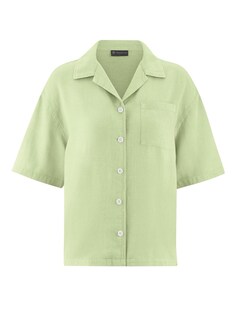 Блузка Hempage, пастельно-зеленый