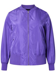 Межсезонная куртка Zizzi MSIDNEY, фиолетовый