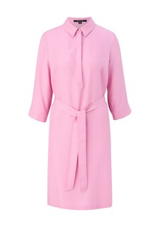 Рубашка-платье Comma, светло-розовый