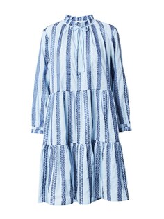 Рубашка-платье 0039 Italy Milly, синий/голубой