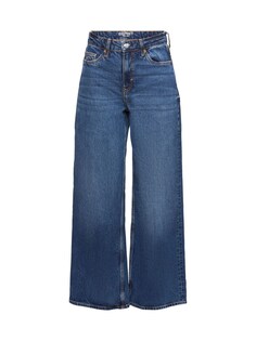 Широкие джинсы Esprit, темно-синий
