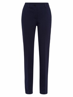 Обычные плиссированные брюки Marc Aurel, темно-синий