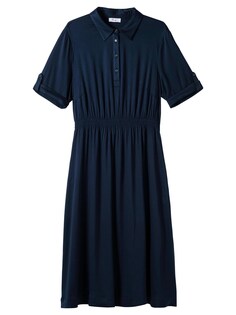 Рубашка-платье Sheego, ночной синий