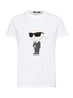 Рубашка Karl Lagerfeld Ikonik 2.0, от белого