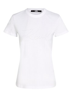 Рубашка Karl Lagerfeld, белый/натуральный белый