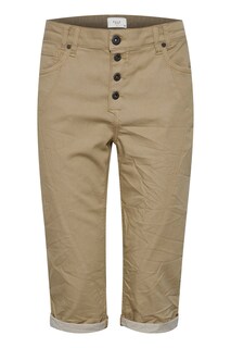 Узкие брюки Pulz Jeans ROSITA, коричневый