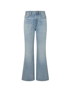 Расклешенные джинсы Pepe Jeans Harper, светло-синий