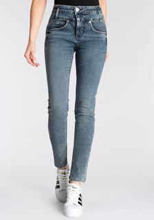Узкие джинсы Herrlicher, темно-синий