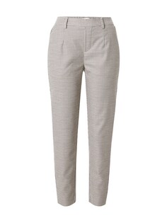 Узкие брюки со складками спереди Object LISA, оливковый/пихтовый