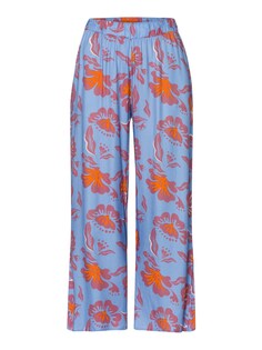 Свободные брюки Hanro Sunny Vibes, синий/оранжевый