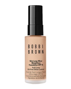 Мини-основа для макияжа Bobbi Brown Skin Long-Wear Weightless SPF 15, warm beige, 13 мл