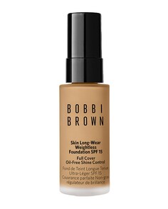 Мини-основа для макияжа Bobbi Brown Skin Long-Wear Weightless SPF 15, warm sand, 13 мл