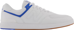 Кроссовки New Balance 574 Court &apos;White Blue&apos;, белый