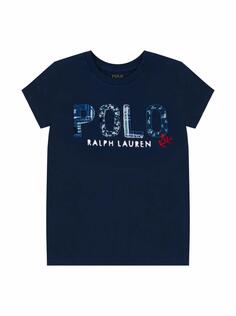 Хлопковая футболка с логотипом Ralph Lauren