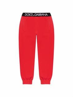 Хлопковые джоггеры с логотипом Dolce&amp;Gabbana