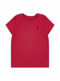 Хлопковая футболка с логотипом Ralph Lauren