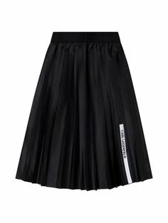 Плиссированная юбка с логотипом Karl Lagerfeld