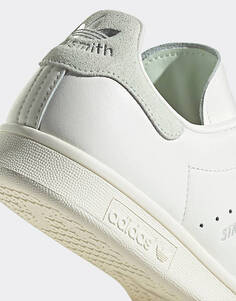 Бело-зеленые кроссовки adidas Originals Stan Smith