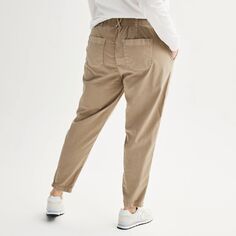 Универсальные спортивные брюки со средней посадкой Sonoma Goods For Life больших размеров Sonoma Goods For Life