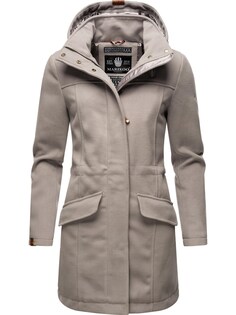 Зимнее пальто Marikoo, дымчато-серый