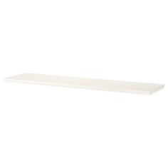 Полка навесная Ikea Bergshult, 120x30 см, белый