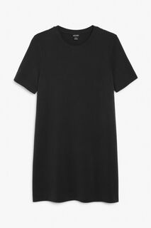 Супермягкое платье-футболка Monki, черный
