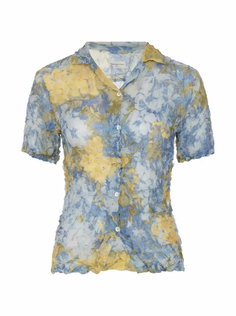 Рубашка с цветочным принтом Dries Van Noten