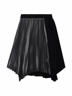 Плиссированная юбка с люрексом Givenchy
