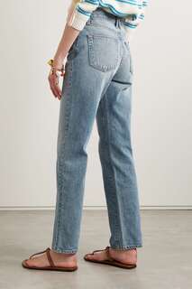 SLVRLAKE прямые джинсы Stella с высокой посадкой, деним